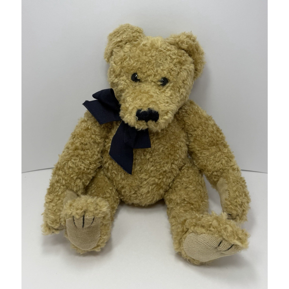 Boyds Bear Vintage Artisan Series MATTHEW Jointed Teddy Bear W/ Bow READ DESC!